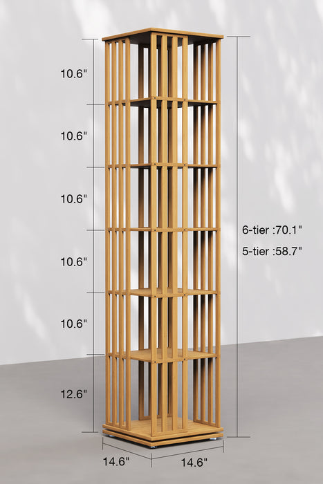 Estante Giratória de 6 Camadas 360° Premium - PROMOÇÃO 2024